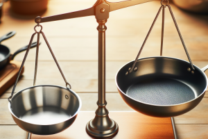 Sartenes de aluminio vs. sartenes de acero inoxidable: ¿cuál es más ligero? Sartenes de aluminio vs. sartenes de acero inoxidable: ¿cuál es más ligero?