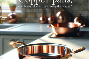 Sartenes de cobre: ¿cuánto tiempo mantienen su brillo?