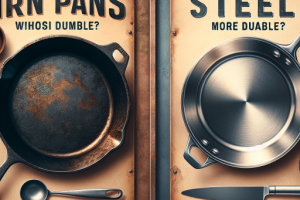Sartenes de hierro vs. sartenes de acero: ¿cuál es más duradero? Sartenes de hierro vs. sartenes de acero: ¿cuál es más duradero?