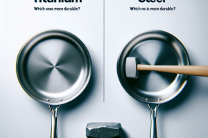 Sartenes de titanio vs. sartenes de acero inoxidable: ¿cuál es más resistente? Sartenes de titanio vs. sartenes de acero inoxidable: ¿cuál es más resistente?