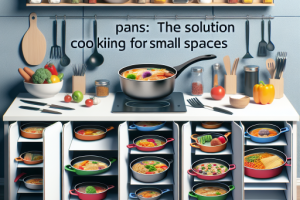 Sartenes plegables: la solución para cocinar en espacios pequeños